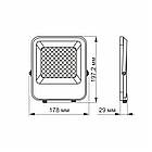 LED прожектор Premium Videx F2 30W 5000K VL-F2-305G 25957, фото 4