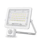 LED прожектор Videx F2e 30W 5000K з датчиком руху та освітленості VL-F2e305W-S 26265, фото 3