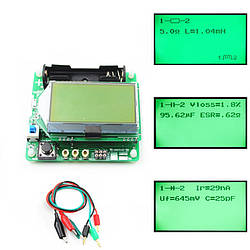 Тестер MG328, вимірювач ESR, LCR, Частотомір, Генератор, ЩУПИ
