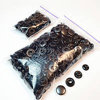 Кнопки Alfa 15мм(100шт)Оксид. Турция. Кнопки для курток, для одежды