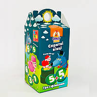 Гра з фішками. Спритні вівці. Схопи 10-ку!