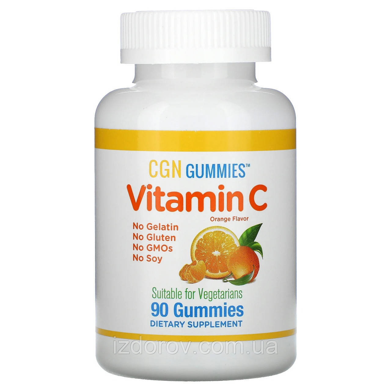 California Gold Nutrition, Вітамін C для дітей від 4 років 250 мг, зміцнення імунітету, 90 жувальних таблеток