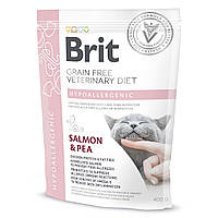 Корм для кішок Brit GF VetDiet Hypoallergenic (у разі харчової алергії), 0.4 кг