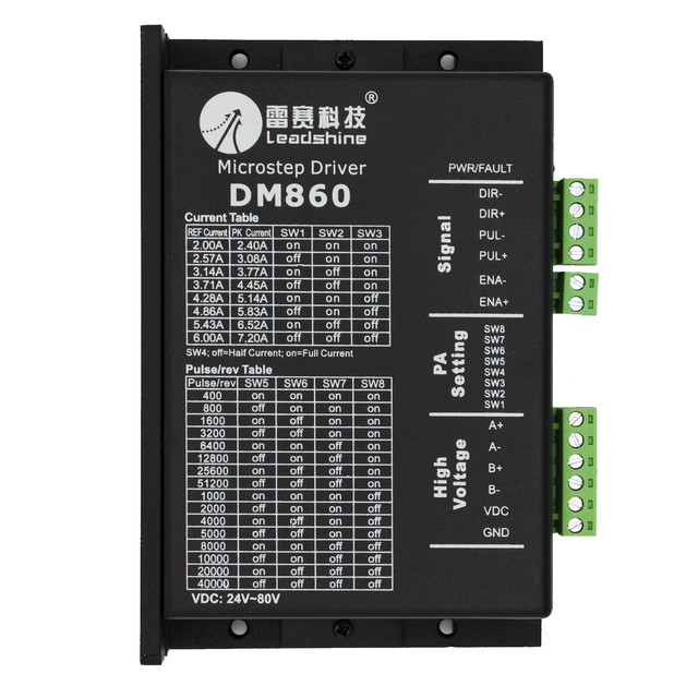 Драйвер крокового двигуна DM860 Leadshine