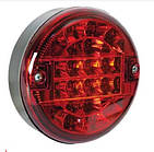 Ліхтар задній LED, червоний., 3-х функц., 24 W