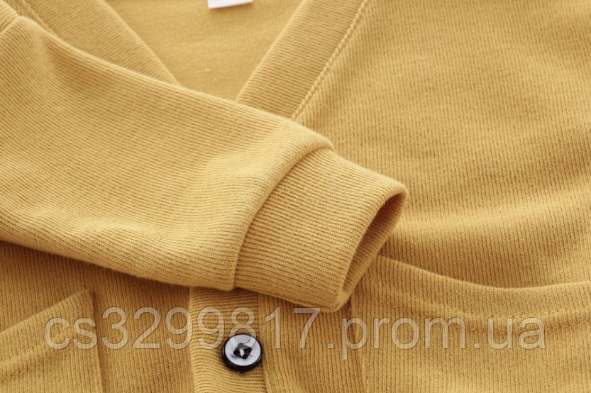 Детский комплект (рубашка+кардиган+джинсы) 80см - фото 7 - id-p1394761235