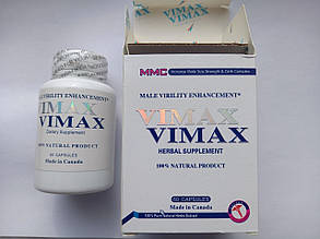Вімакс VIMAX 60 капсул для підвищення та поліпшення чоловічої сили, профілактики урологічний захворювань