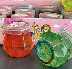 Іграшка слайм "Рубін перламутр", мікс, Слайм - лизуны "Рубин перламутр"