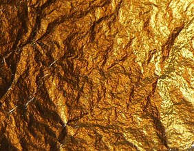 Поталь вільна, ЗОЛОТО, №2, 16*16, 100лист.