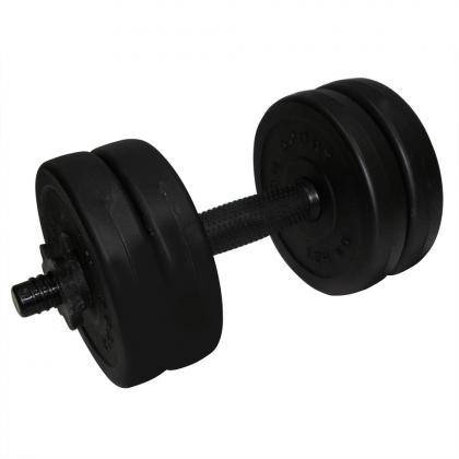 Гантель розбірна композитна домашня гантель пластикова для тренувань Newt Rock pro 5,5 кг, фото 3