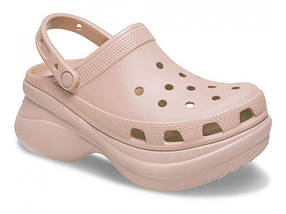 Crocs Classic Bae Clog Blossom — Жіночі Сабо Крокс Класік Бае Пудрові Платформа — Оригінал, фото 5