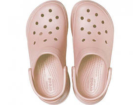Crocs Classic Bae Clog Blossom — Жіночі Сабо Крокс Класік Бае Пудрові Платформа — Оригінал, фото 4