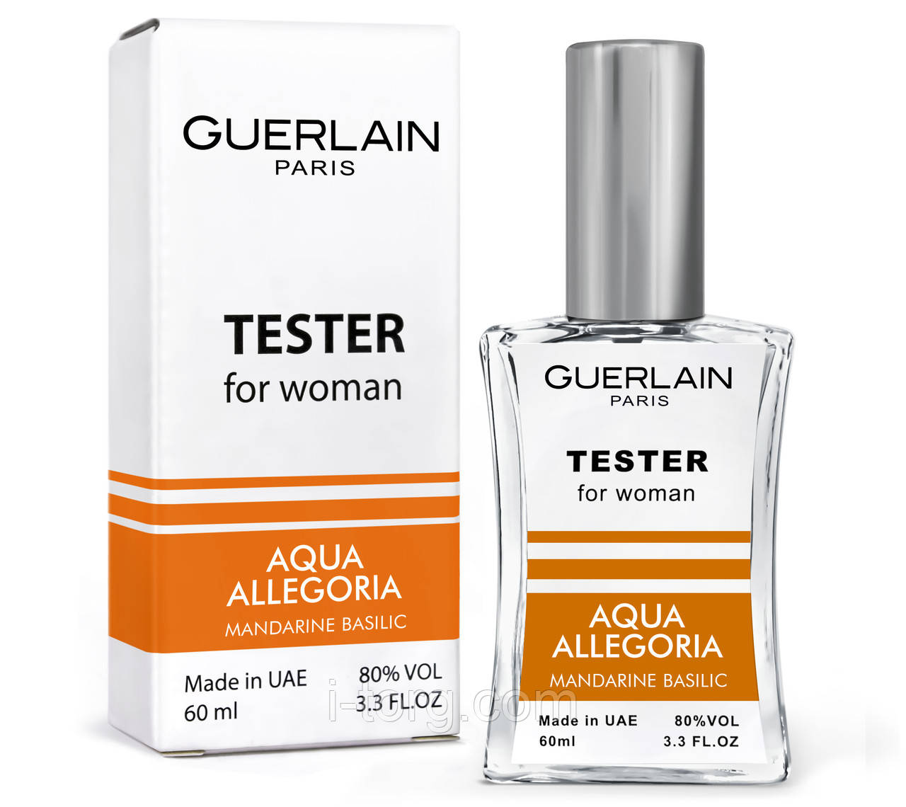 Тестер жіночий Guerlain Aqua Allegoria Mandarine Basilic, 60 мл NEW