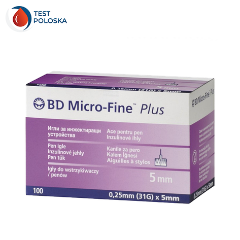 Голки для шприц-ручок BD Micro-Fine + "МікроФайн" 5 мм 100 шт., фото 1