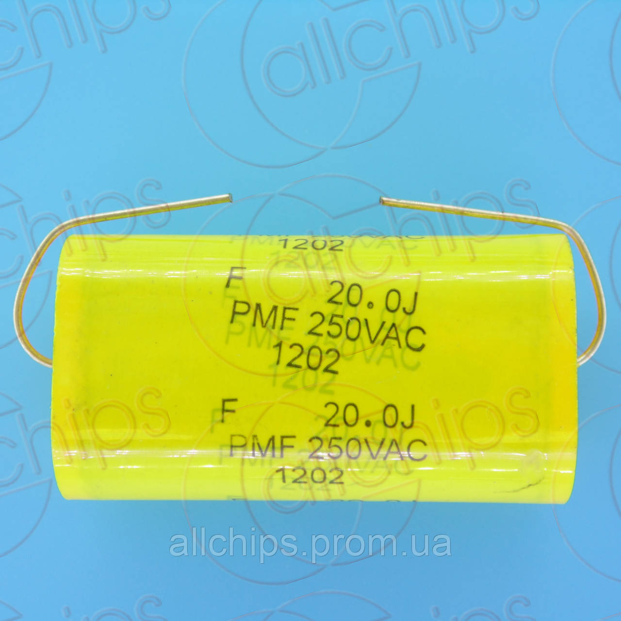 Плівковий Конденсатор 250В 20мкФ 5% PMF-MKP-250VAC206J 56X30X21.5, фото 1