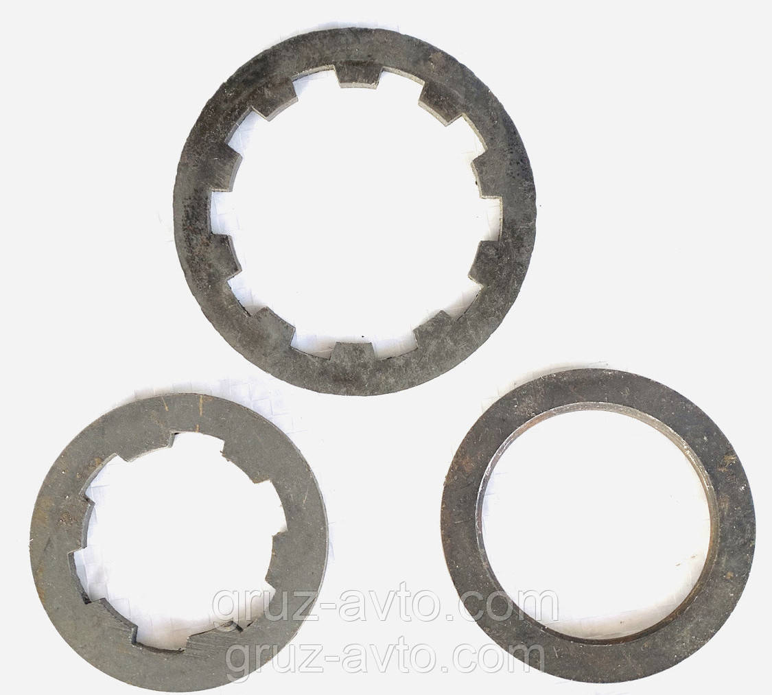Комплект шайб КПП ЗІЛ-130 вторинного валу (3 найменування) / 130-1701128/30/87