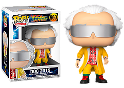 Фігурка Funko Pop Фанко Поп Назад у майбутнє Док 2015 Back to the Future Doc 2015 10 см BF DOC 960