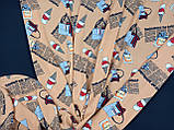 Тканина віскоза, крепова легка структура,  № 215, фото 8