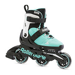 Дитячі ролики Rollerblade Microblade 3WD G Aqua White