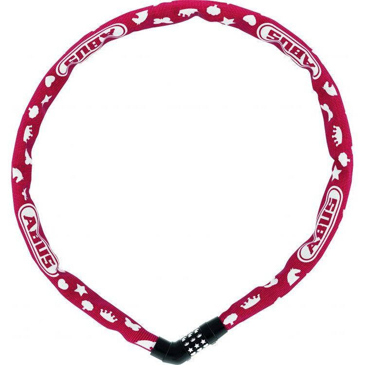 Велозамок ABUS 4804C/75 Steel-O-Chain Symbols Red, фото 2