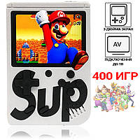 Детская портативная Игровая приставка Game Box Sup 400 игр Игровая консоль ретро 8 бит 8bit Денди Сега