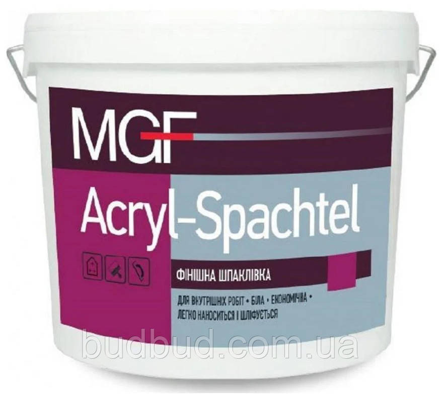 Шпаклівка фінішна готова до використання MGF Acryl-Spachtel 3,5 кг