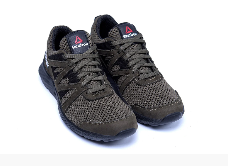 Чоловічі кросівки літні сітка Reebok Classic Green, фото 1