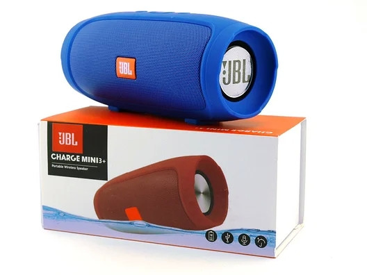 Мобільна блютус портативна колонка SPS JBL E3 + MINI, синій колір
