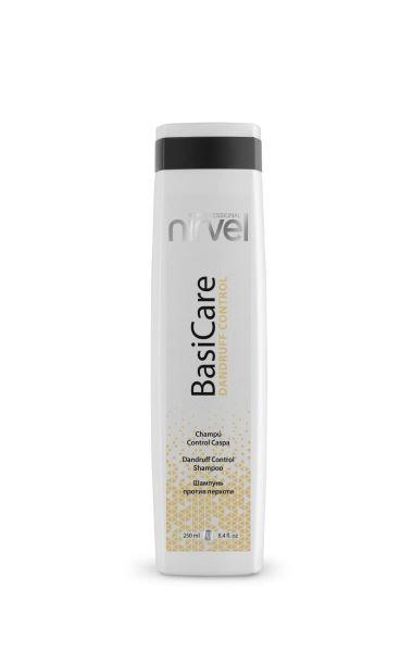Nirvel BasiCare Dandruff Control Shampoo. Шампунь для волосся проти лупи, 250 мл.