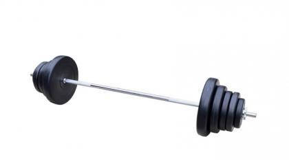 Штанга набірна композитна в пластиковій оболонці штанга для жиму Newt Rock Pro 50 кг гриф 180 см ⌀28 мм, фото 2