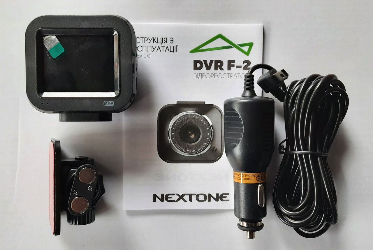 Автомобільний Відеореєстратор Nextone DVR F-2 Wi-Fi Full HD