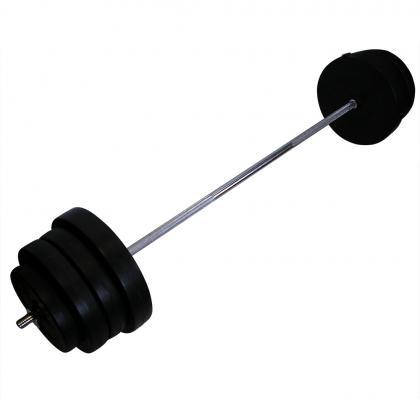 Штанга набірна композитна в пластиковій оболонці штанга для жиму Newt Rock Pro 88 кг гриф 180 см ⌀28 мм, фото 2