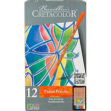 Набір пастельних олівців, Fine Art Pastel, 12шт., мет. коробка, Cretacolor