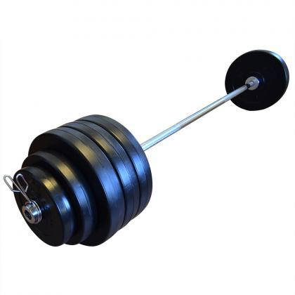 Штанга олімпійська композитна в пластиковій оболонці штанга для дому Newt Rock Pro гриф 2,2 м 95 кг ⌀50 мм, фото 3