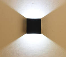 Архітектурний світильник-бра фасадний FERON DH028 3w IP54 чорний