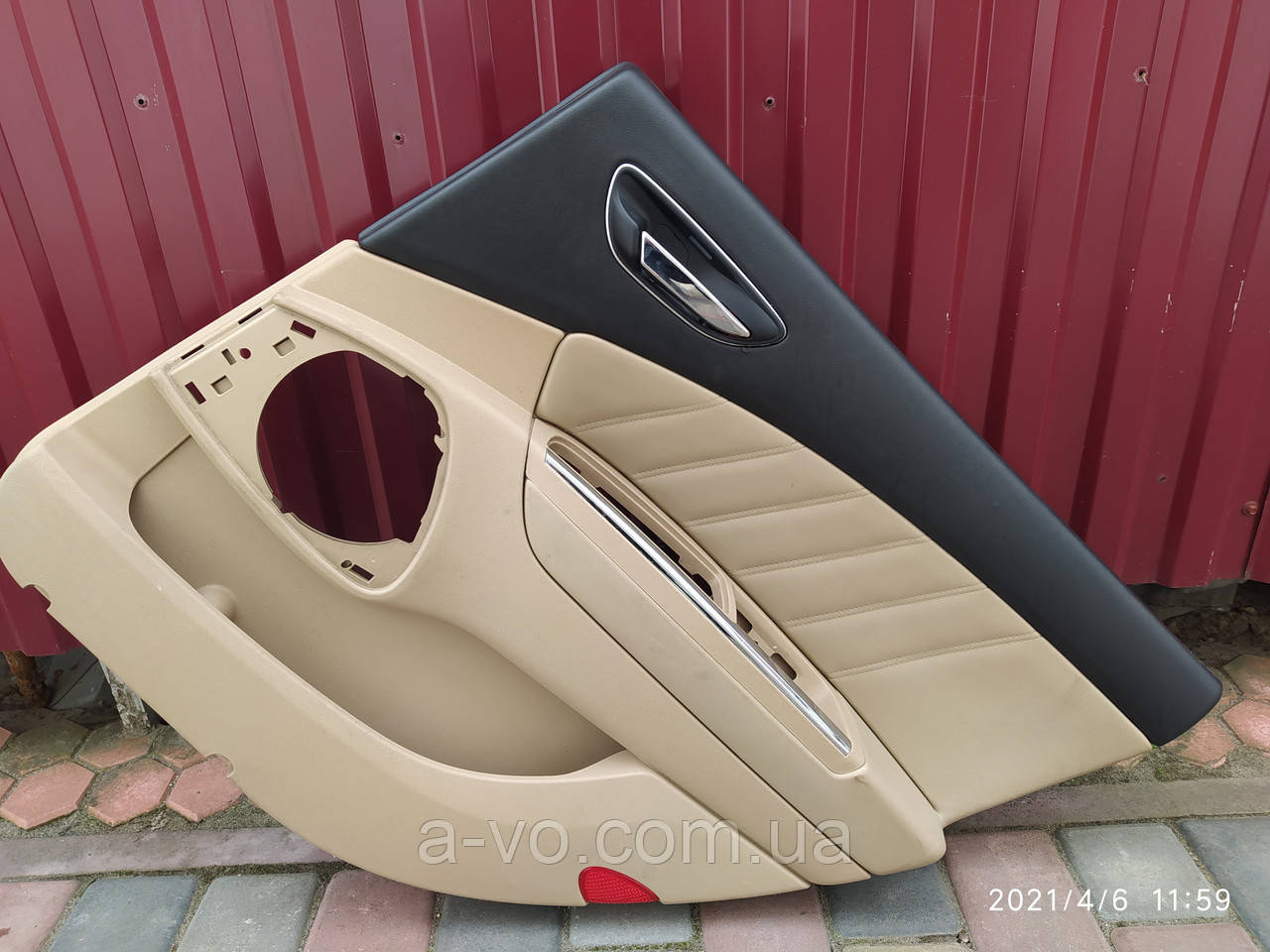 Карта обшивка задніх правих дверей Lancia Delta III, фото 1