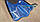 Ласти Cressi Palau SAF короткі з відкритою п'ятою, сині, фото 3