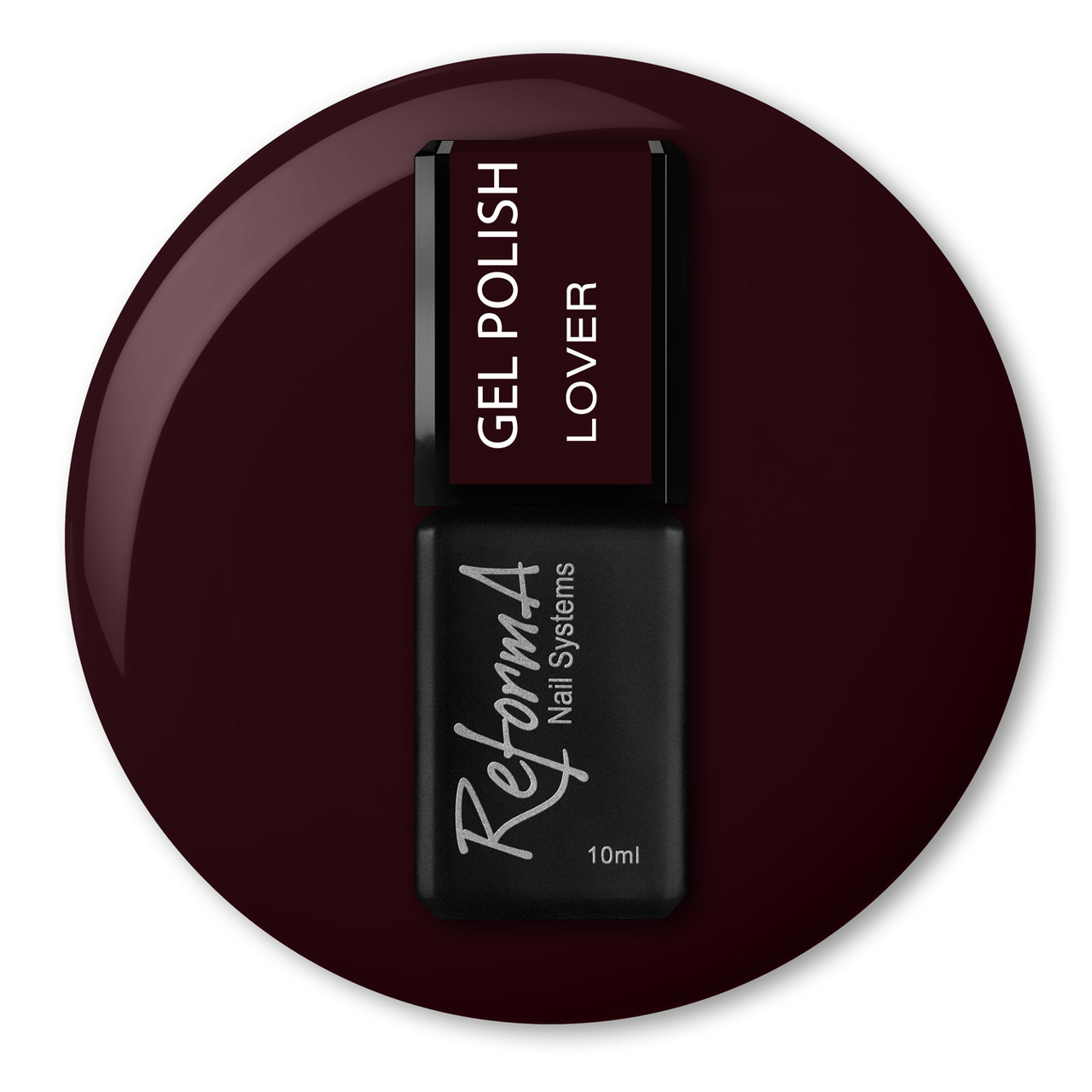 Гель-лак Reforma , LOVER (вінно-сливовий) 10 мл, фото 1