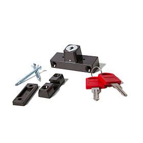 Блокіратор на вікна антидетка WSL коричневий замок безпеки