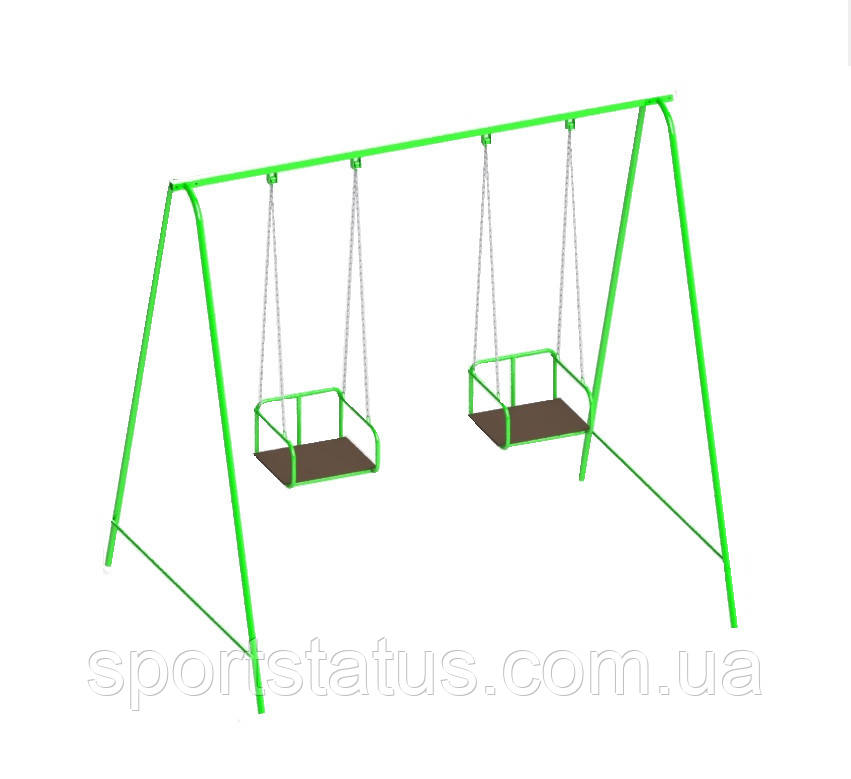 Гойдалки двомісні на ланцюгах, для всієї сім'ї.