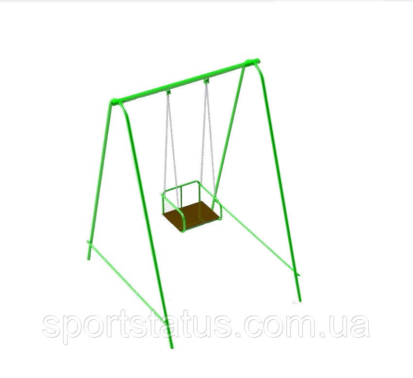 Качели одноместные на цепях, для всей семьи