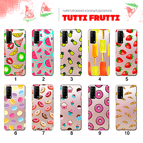 Ультратонкий прозорий чохол з малюнком для Huawei Enjoy 20 SE (80 дизайнів)