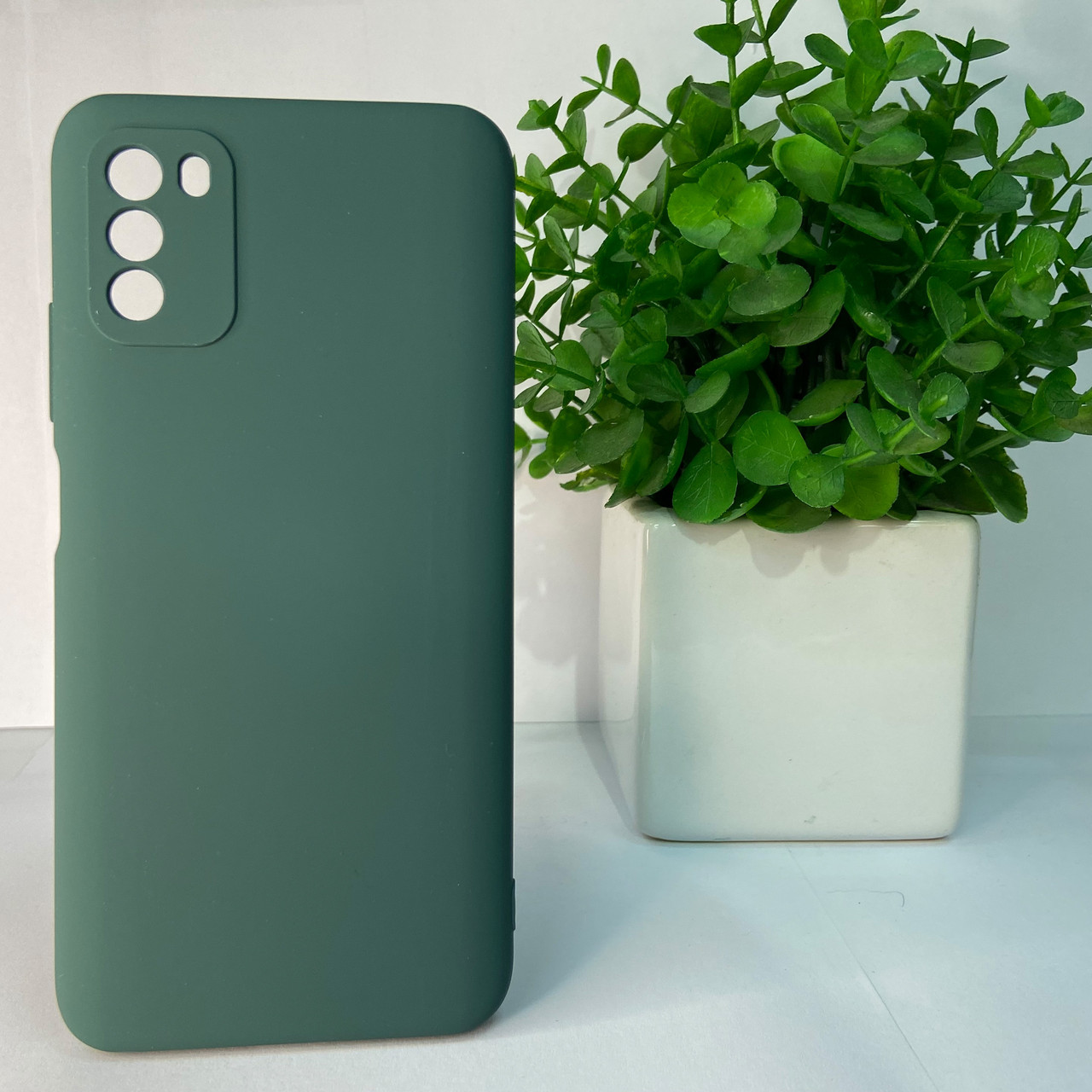 Чохол Xiaomi Poco M3 темно-зелений