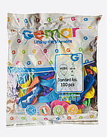 Повітряні кульки Gemar A60/086 16см 100шт асорті