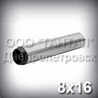 Штифт 8х16 загартований DIN 6325 (ГОСТ 24296-93) циліндричний сталевий