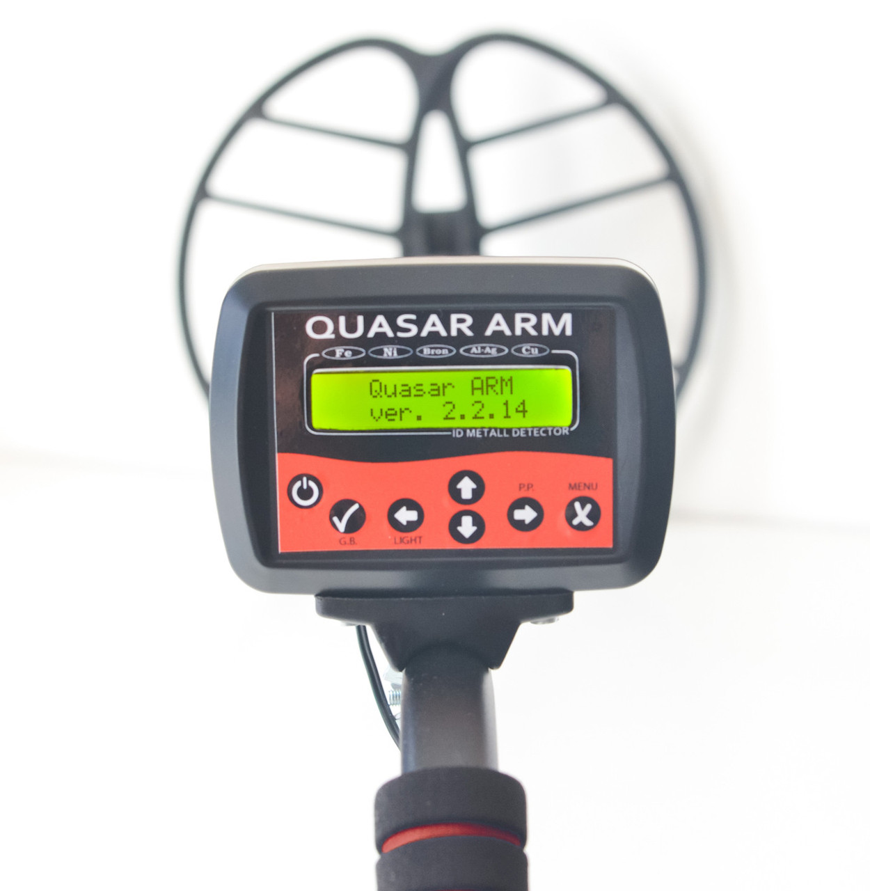 Металлоискатель Quasar ARM c FM трансмиттером и регулятором тока ТХ в корпусе Gainta 1910 Квазар АРМ - фото 2 - id-p1394945025