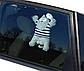 Кіт Саймон Моряк на присосках -  Іграшка в машину на скло - Іграшка в авто Кіт Саймон - Подарунок моряку, фото 6
