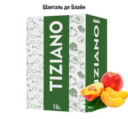 Вино «Шанталь де Блан» біле напівсолодке столове ТМ Tiziano, 10 л в коробці