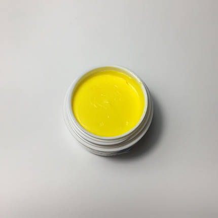 4D Gel гель-пластилін об'ємний жовтий Yellow 5 мл, фото 2