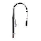 Кран для кухні з висувним виливом Qtap Anicka 9136103UC Чехія, фото 3